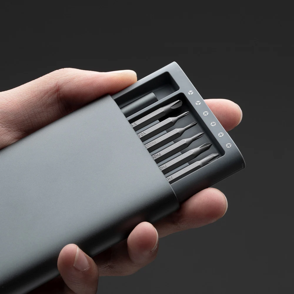 Набор ручных отверток Xiaomi Mijia комплект из 24 высокоточных насадок алюминиевого