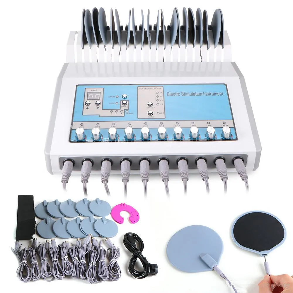 

Portable Russian wave electric muscle stimulatior body massage muscle stimulation micro current electrode machine