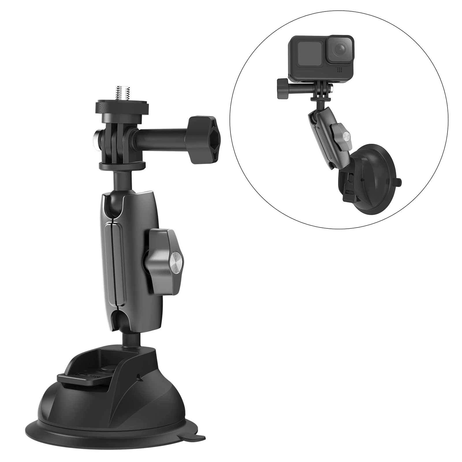 

Universal Car Phone Mount 360 Degree Rotation Mobilephone Mount for Auto GPS Navigation Smartphone Desk