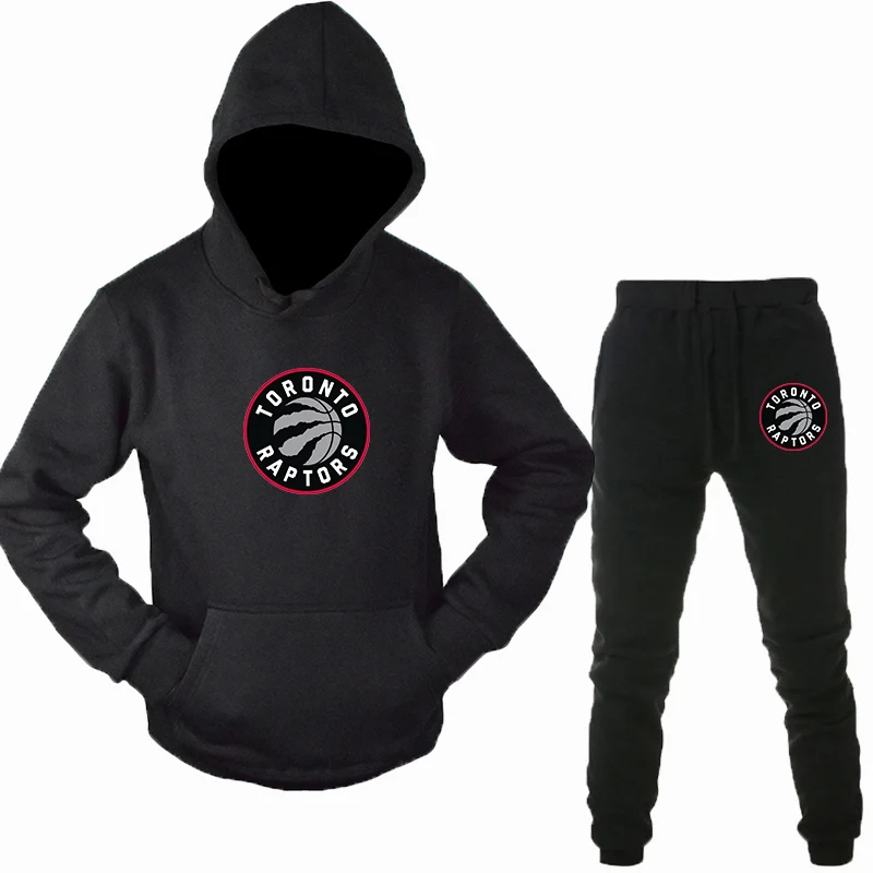 Стиль, Toronto Leonard Raptors, Джерси, Мужская толстовка, повседневный спортивный костюм, мужская спортивная одежда, фирменные теплые толстовки - Цвет: Black-Hong-HeiK