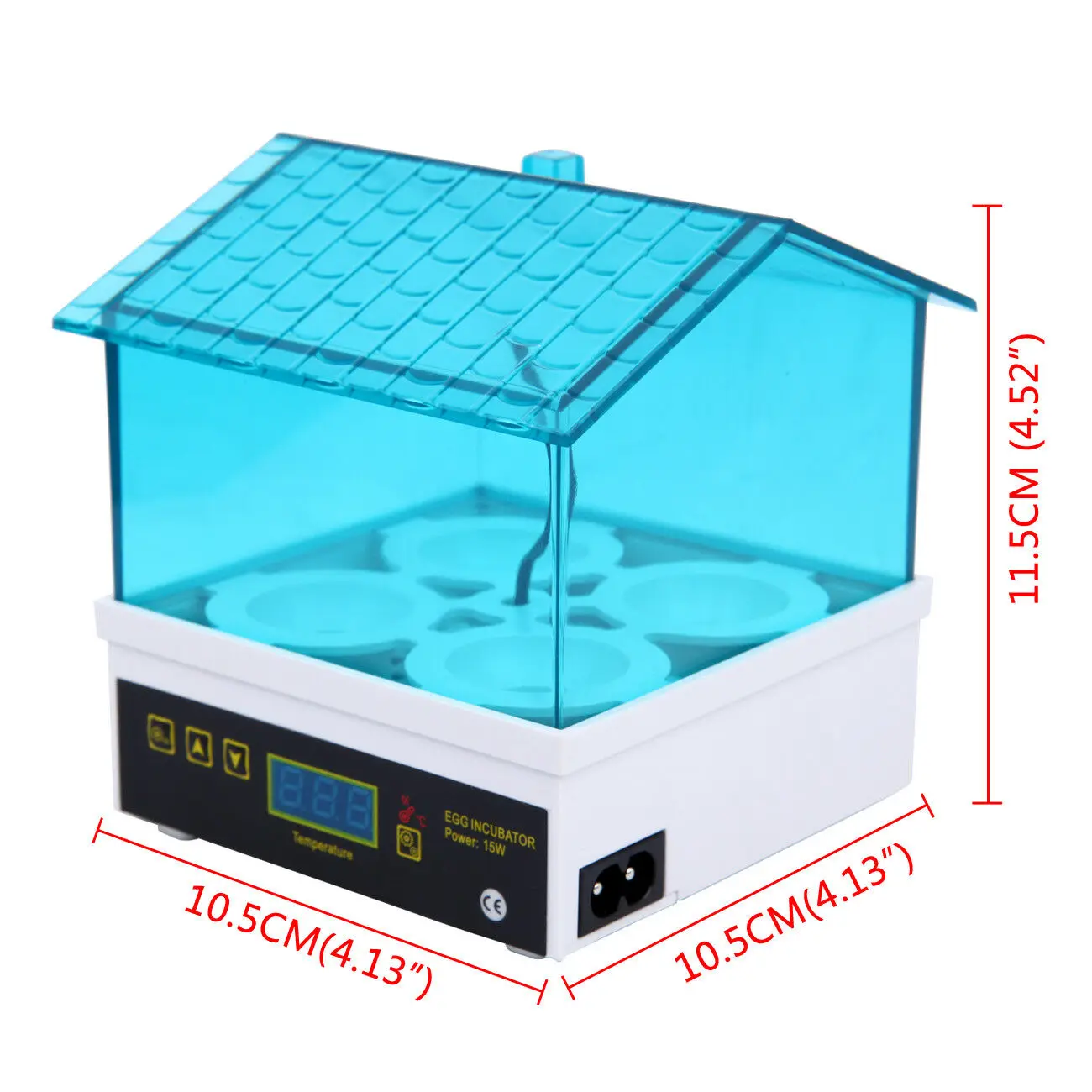 Мини инкубатор для яиц Ridgeyard автоматический цыплят птиц голубей перепелов