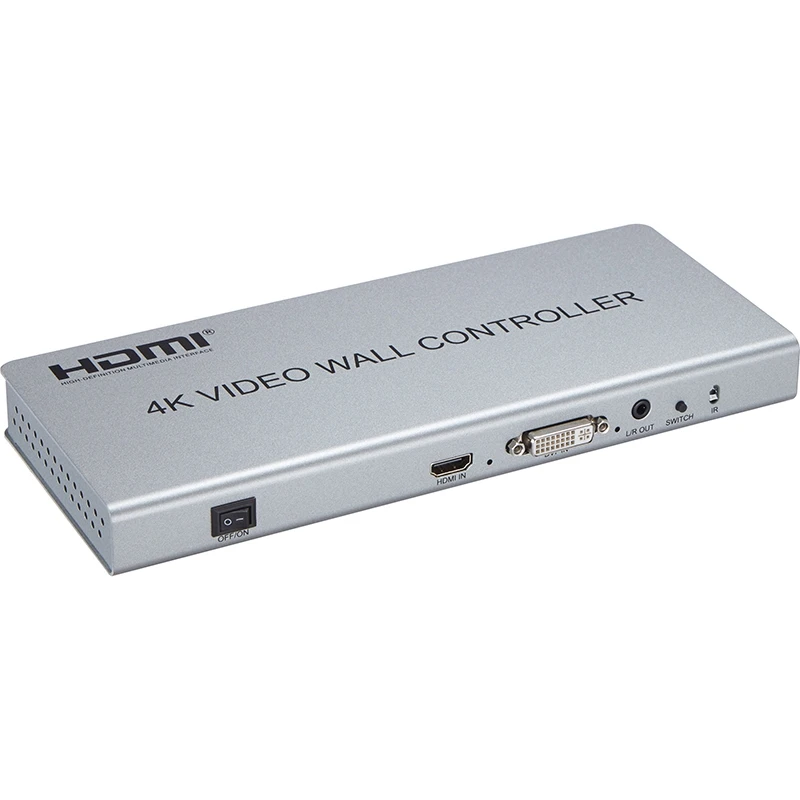 HDMI 4K видео стены Контроллер 2X2 процессор HDMI/DVI Вход Поддержка 8 режимов Дисплей с