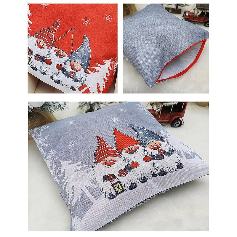 

1 Pcs Linen Home Decor Pillowcase Throw Pillow Cushion Cover Square Decorative Pillowcase