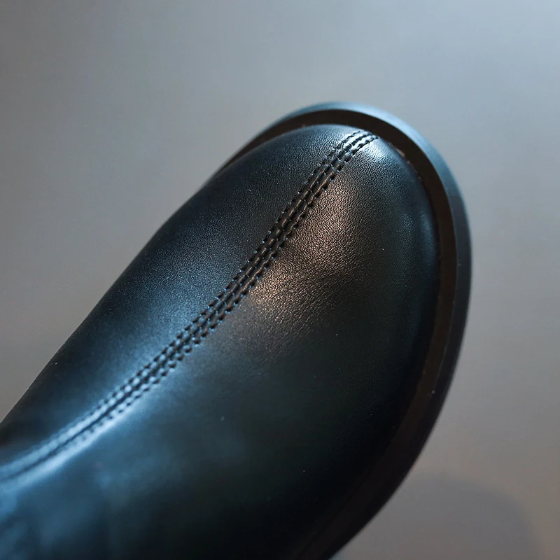 Детская обувь для девочек ботинки в байкерском стиле Dr Martens зимняя детей детские
