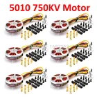 5010 750kv высокий крутящий момент бесщеточный двигатель для ZD550 ZD850 RC многоосевой самолета мультикоптера квадрокоптера
