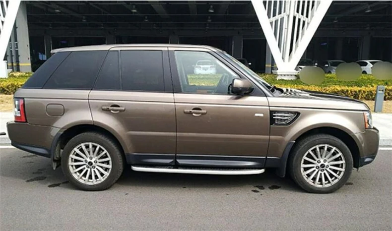 Подножки для Land Rover Range Sport 2005 2013 боковые ступенчатые педали высококачественные