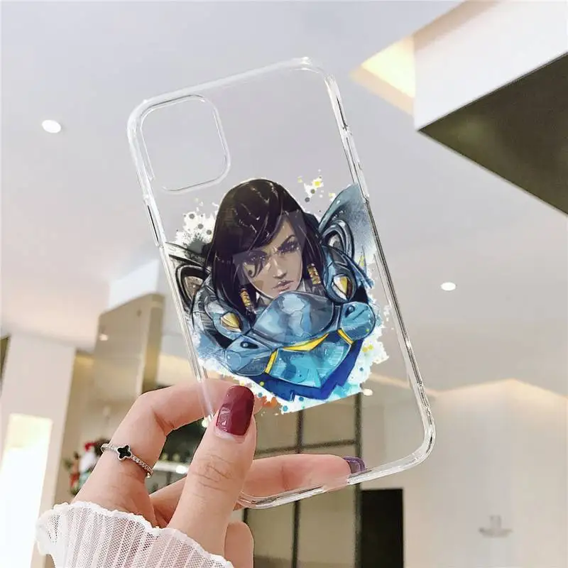 

apex legends hot game Phone Case Transparent for iPhone 6 7 8 11 12 s mini pro X XS XR MAX Plus SE cover funda