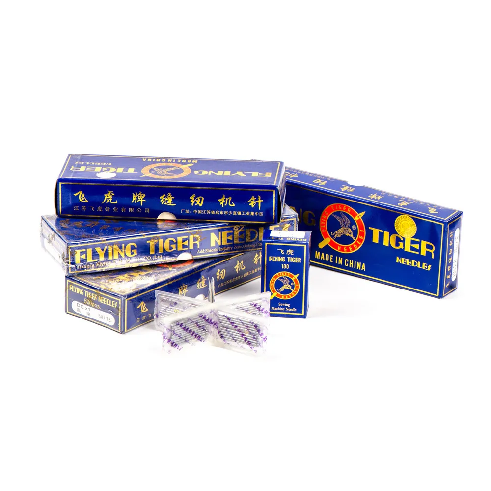 DPX17 FLYING TIGER 100 шт./лот брендовые иглы 135x17 NM140/22 для промышленной швейной машины Bartack