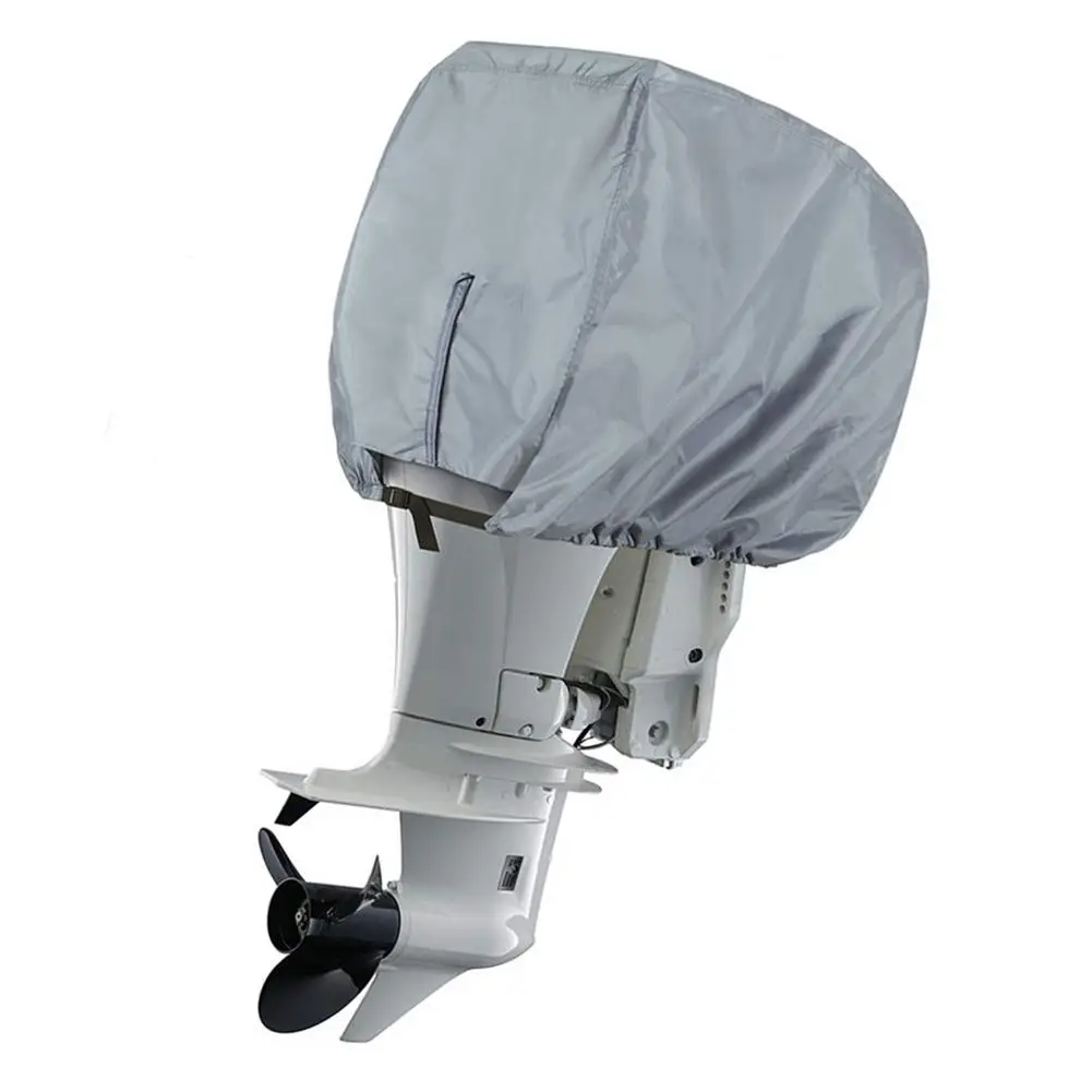 

Outboard Motor Cover Boat Engine Covers Waterproof 420D Heavy Duty Boat Motor Cover For Motor 115-225HP Boat Cover Rain Cover