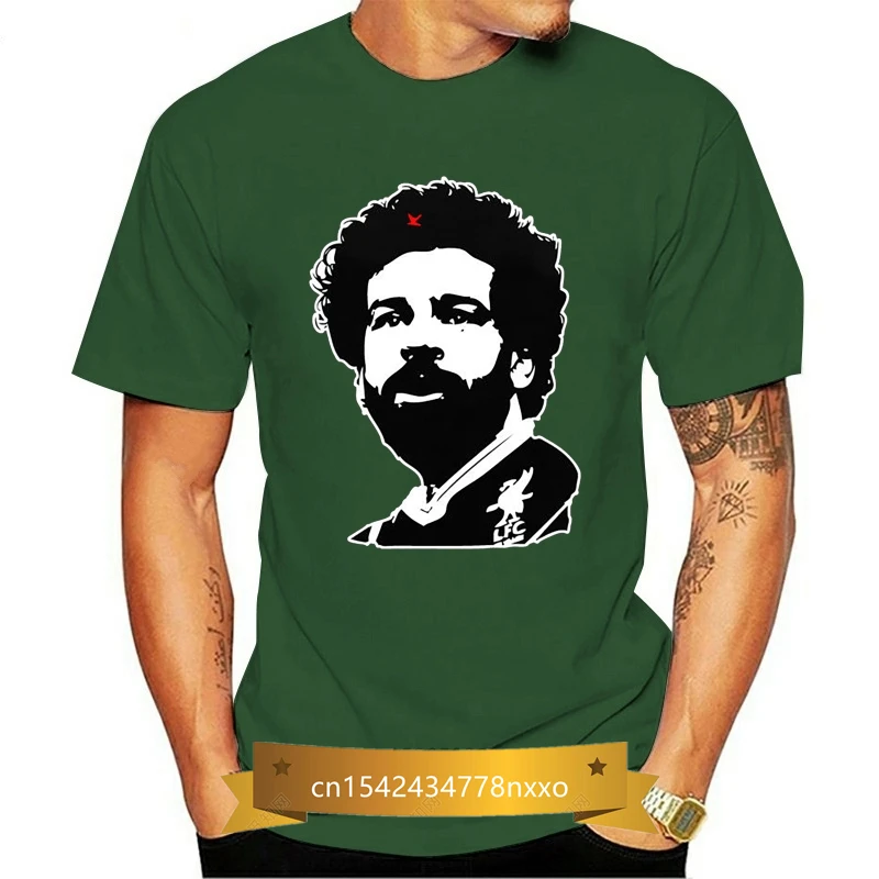 

MOHAMED SALAH CHE GUEVARA STYLE FOOTBALL Heavy Cotton t-shirt SIZES S-XXLMen Women Unisex Fashion tshirt