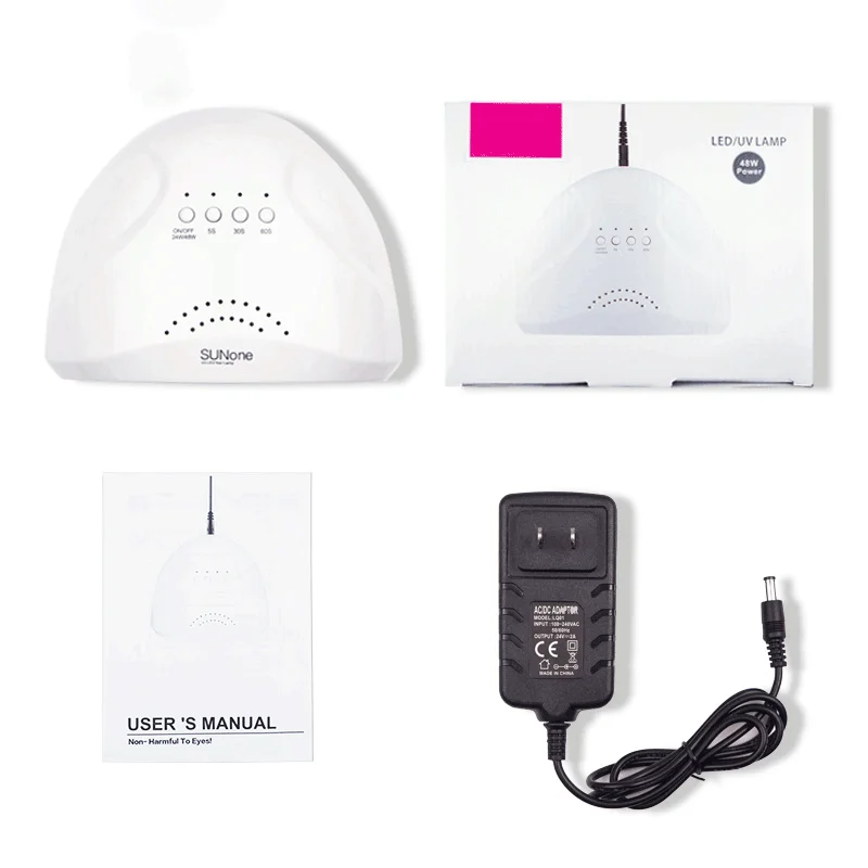 

SUNONE Nail Dryer Lamp 30Pcs Nail Manicure Machine with LCD Display Nail Lamp 48w Curing UV Gel Nail Lamp for Nails