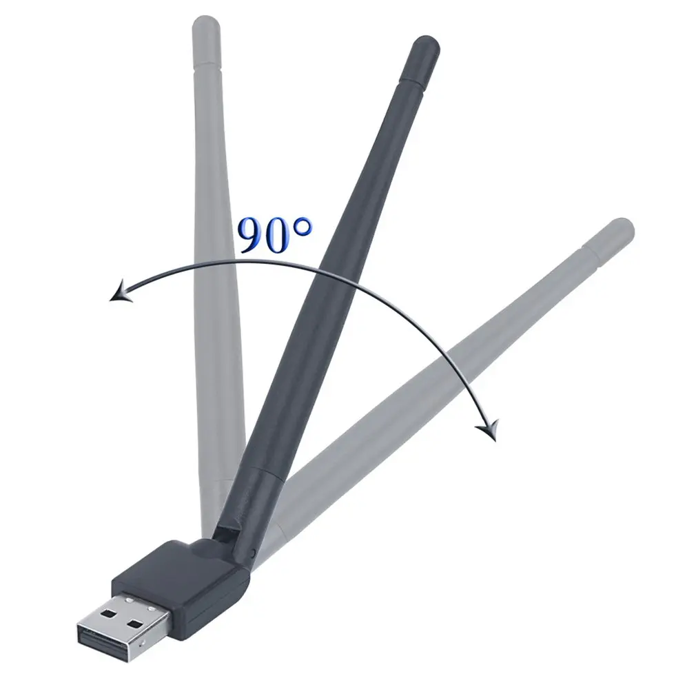 Беспроводная сетевая карта RT5370 150 Мбит/с мини USB 2 0 WiFi адаптер Антенна ПК LAN Wi Fi