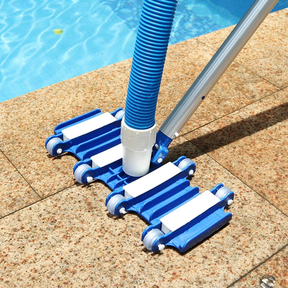 

14inch Hot Tub Replacement Parts Cleaning Tool Swimming Pool Vacuum Head Underwater Brush Dirt Remove Durable Flexible Spa