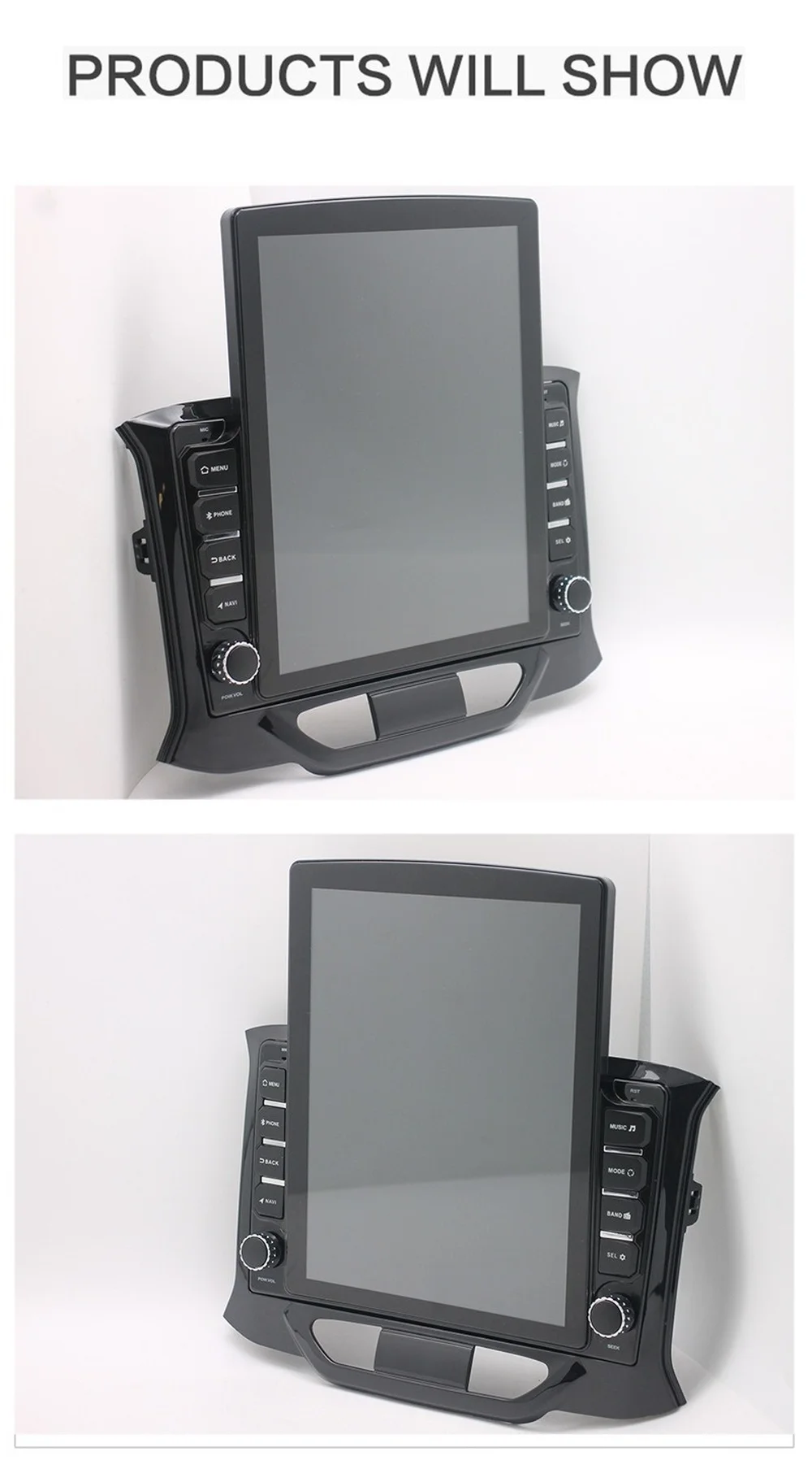 Автомобильный GPS-навигатор в стиле Tesla на Android для Lada X RAy 2015-2019 автомобильное радио