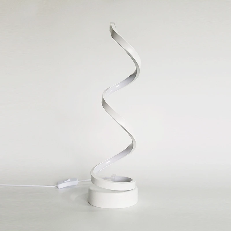 Светодиодный прикроватный столик для чтения простая настольная лампа в форме