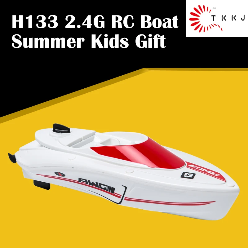 TKKJ H133 1/47 2 4G электрический RC лодка 20 минут Играть время дистанционное управление