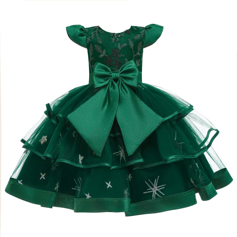 Baby Girls Flower Princess Ball Gown Party Tutu Dress For Brithday Wedding Dresses Kids Christmas Children Clothing | Детская одежда и