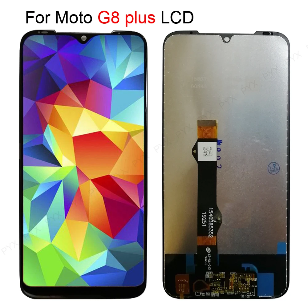 100% протестированный дисплей для moto g8 plus ЖК G8 Play сенсорный экран дигитайзер в