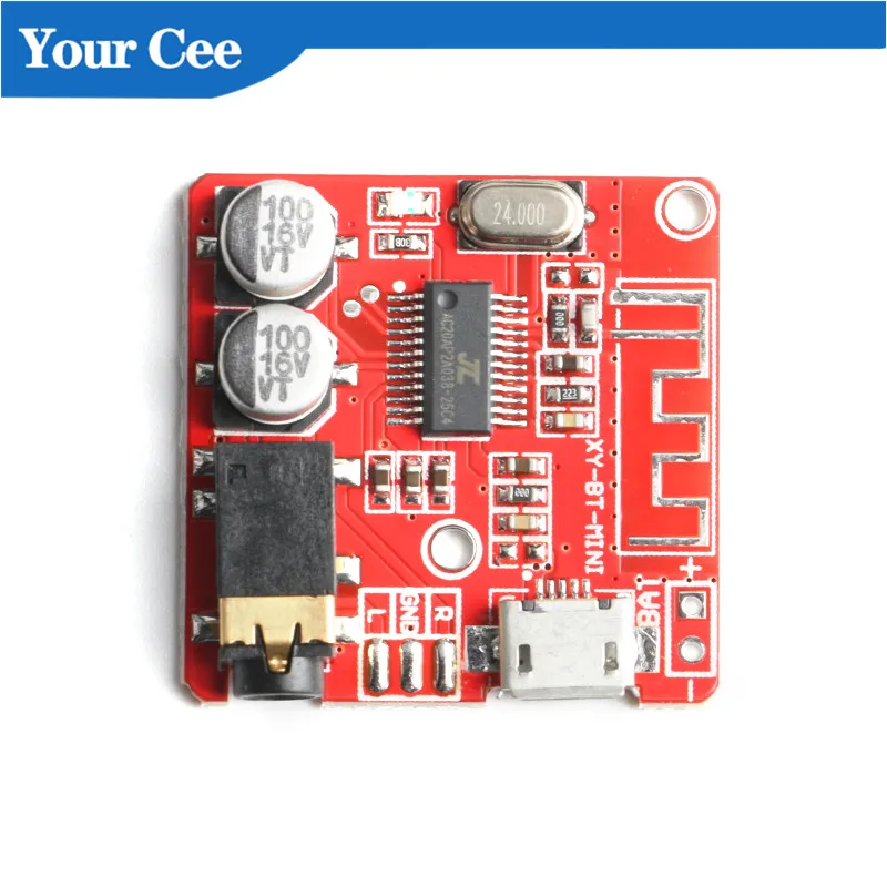 Беспроводной музыкальный модуль для стереоколонок BLE 4 1 MP3 3 7 5 В XY BT мини Модуль