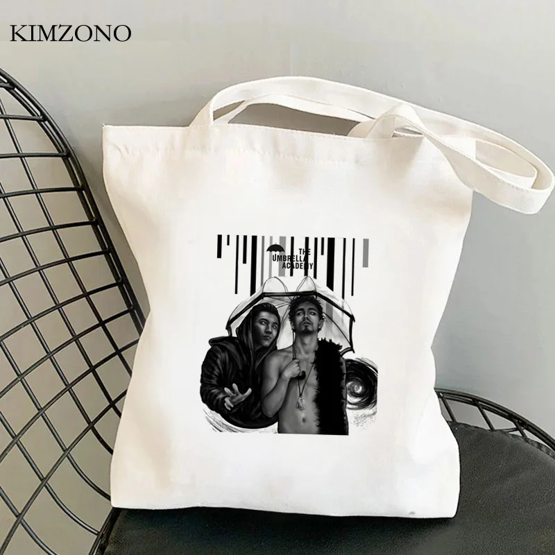 

the Umbrella Academy shopping bag shopper shopper canvas reusable jute bag shopping bag fabric tote jute grab