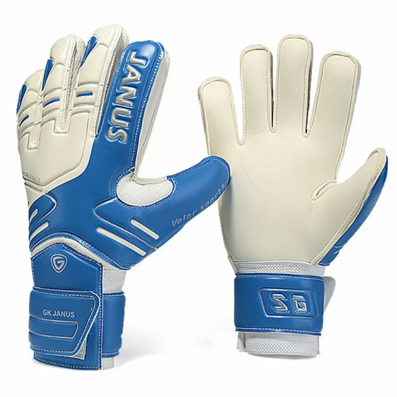 

Goal Professional Goalie Football Goalkeeper Protection Latex Gloves Fingers Soccer keeper Brand JANUS Gloves Thickened Gloves G