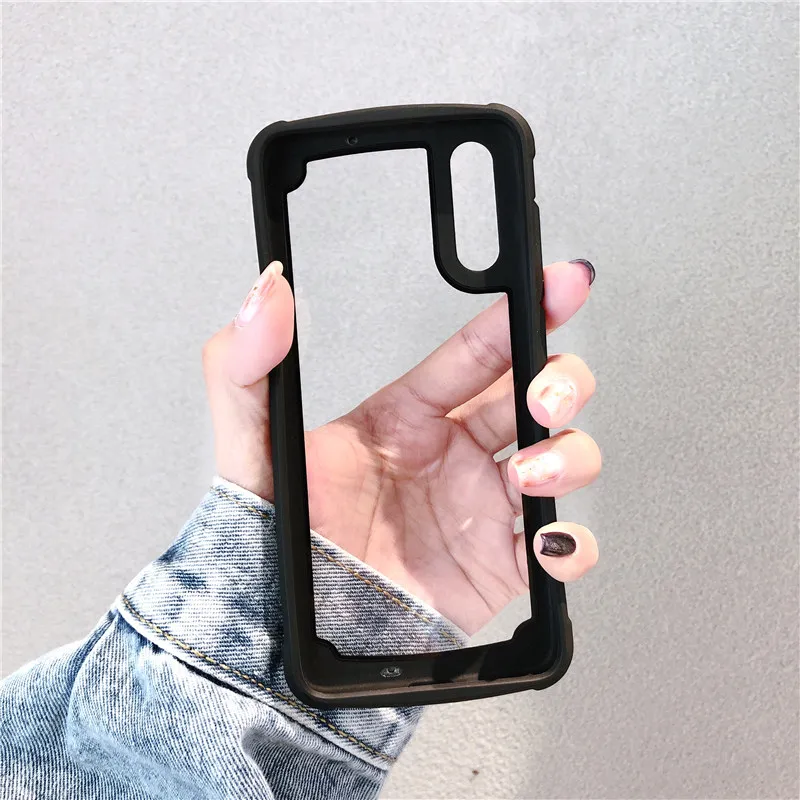 Earthquake resistance Anti-knock Phone Case For Huawei Nova 3i Y5 Y6 Y7 Y9 pro 2018 2019 TPU Back Cover P20 P30 P smart |