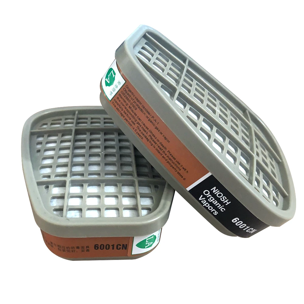 

7 In 1 mascarillas de proteccion Gas Mask masque mascarillas con filtro For Chemical Protective Painting Dustproof