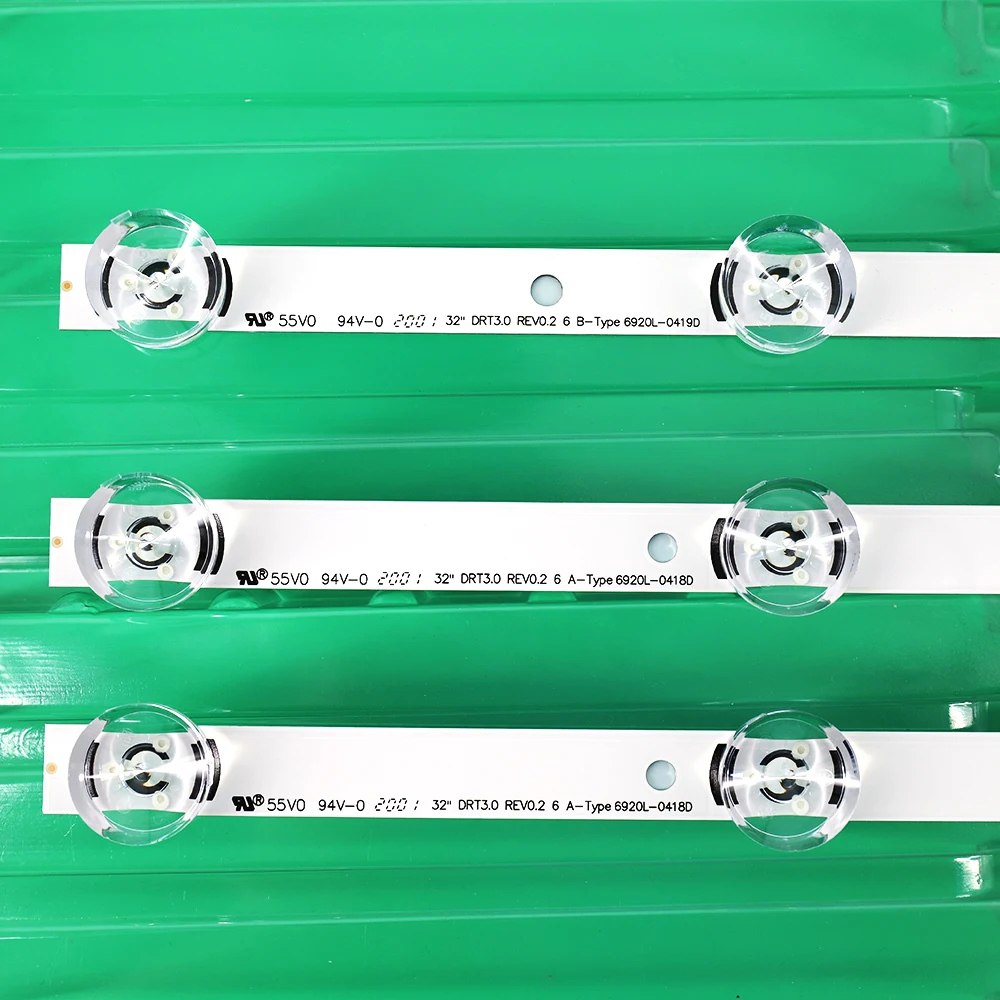 Светодиодная лента для подсветки телевизора LG с 6 светодиодами ТВ 32 дюйма 32MB25VQ