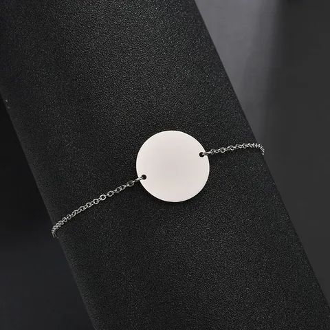 Браслет Auxauxme из нержавеющей стали с гравировкой