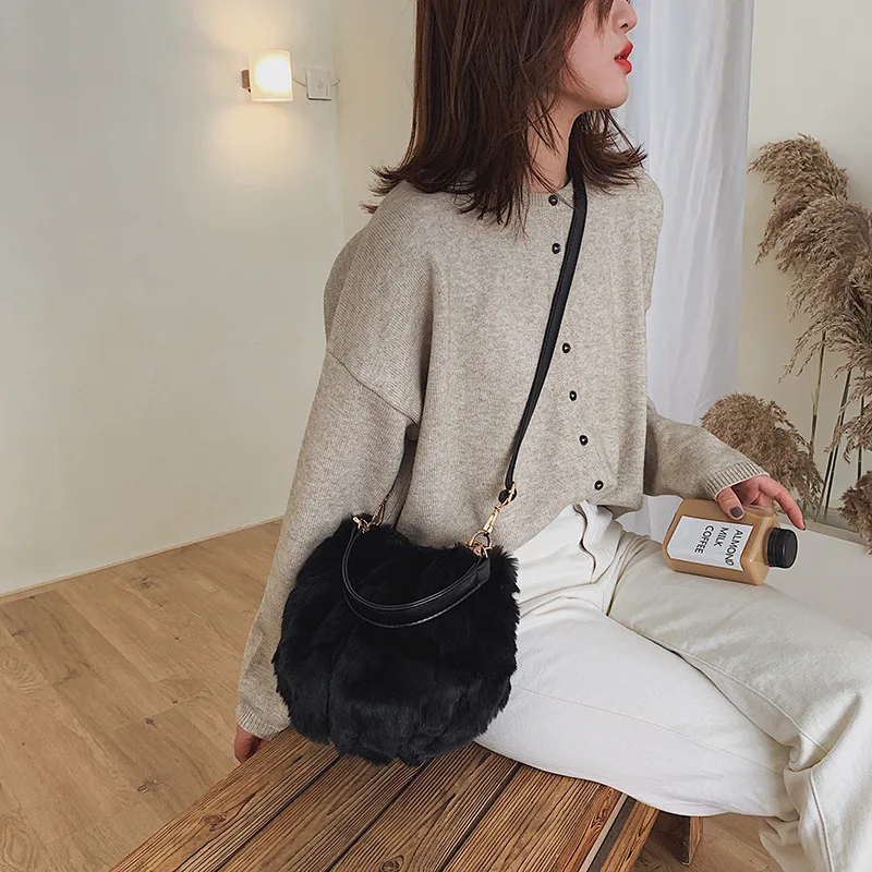 Маленькая сумка с леопардовым принтом из искусственного меха новая женская