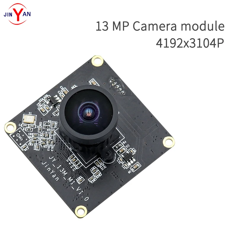 JinYan 13 мегапикселей 4192x3104 yuv/mjpeg объектив 130 градусов SONY IMX214 CMOS UVC USB2.0 модуль камеры