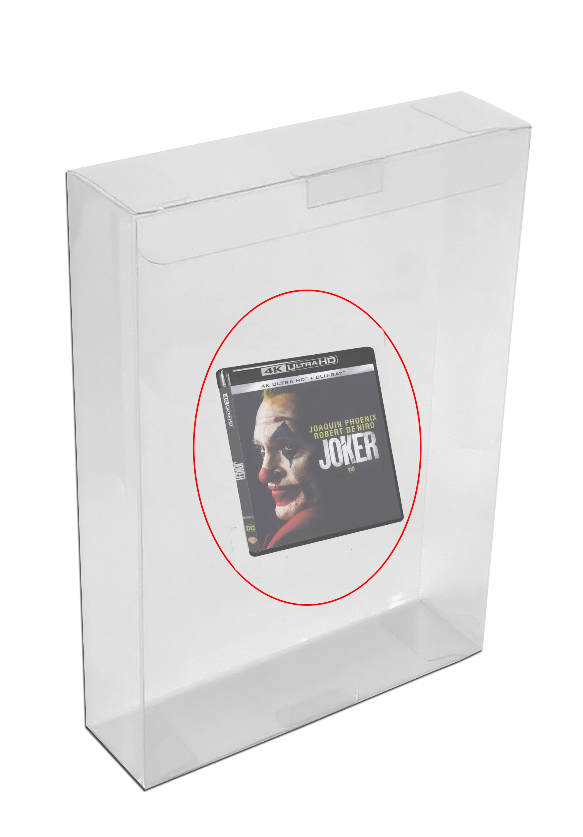 

10 шт., пластиковые защитные чехлы для Blu-Ray 4K UHD