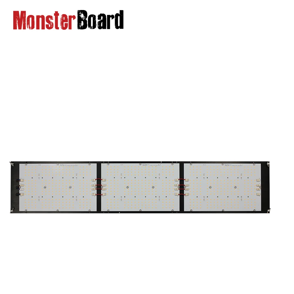

LED Grow Light 320W full spectrum Samsung LM301H chip pre-assemble monster board UV IR for garden organic vegetables