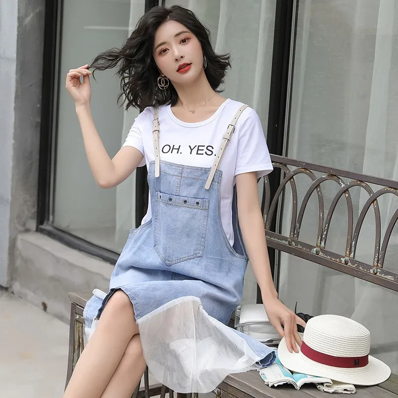 Летние Новые корейские платья без рукавов с тонкими лямками женские сетчатые