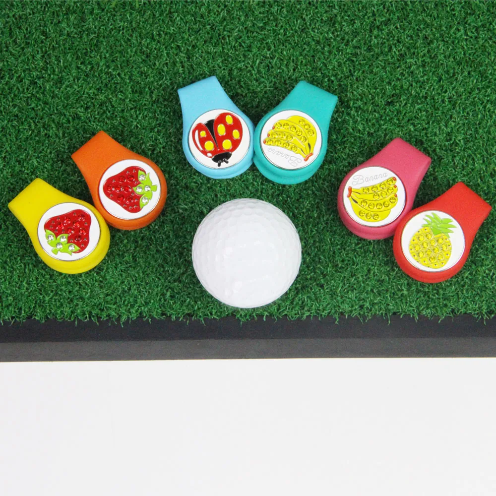 1 шт. Съемная шляпный зажим для магнитный маркер мяча гольфа Кепки подарок