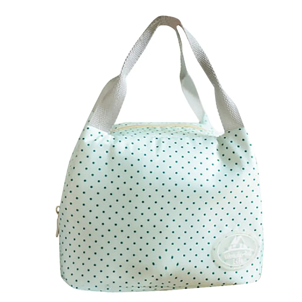 Портативная Изолированная Холщовая Сумка для ланча Термосумка еды сумки пикника