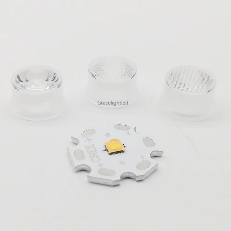 13 мм 3535 CREE XPE XPE2 XPG XPG2 XTE Epi led/полусветодиодный ОД светодиодный объектив