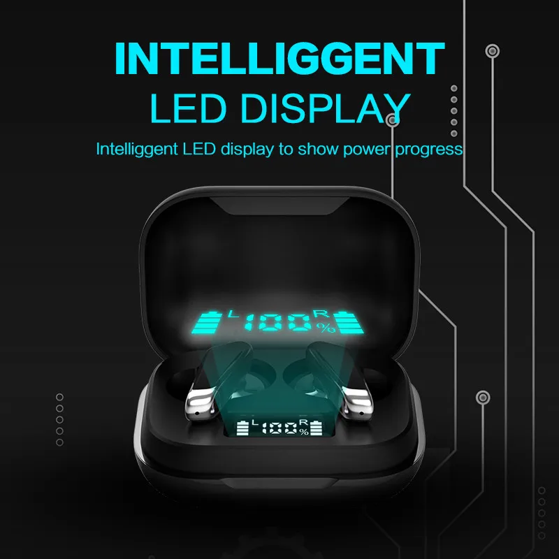 Наушники вкладыши TWS Bluetooth наушники Беспроводной сенсорный Управление