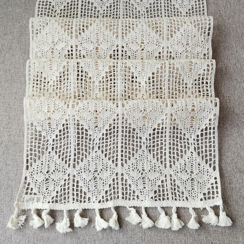 Свадебное украшение хлопковая Скатерть сделай сам вязаная крючком доска с