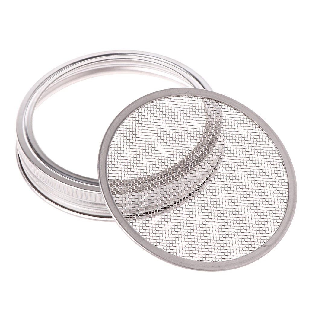 Kenley Seed Sprouter Kit Sprouting Mason баночки с сетчатыми крышками Germinator Набор для выращивания