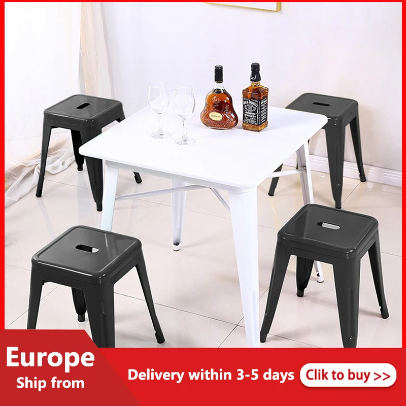 

1 шт., высокий барный стул из кованого железа в индустриальном стиле