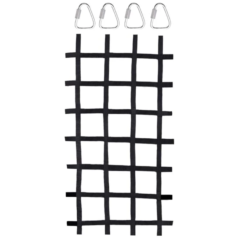 

Indoor/Outdoor Climbing Net (90 Inches x 48 Inches)-Playground Freight Net-Swing Climbing Net-Children Climbing Net