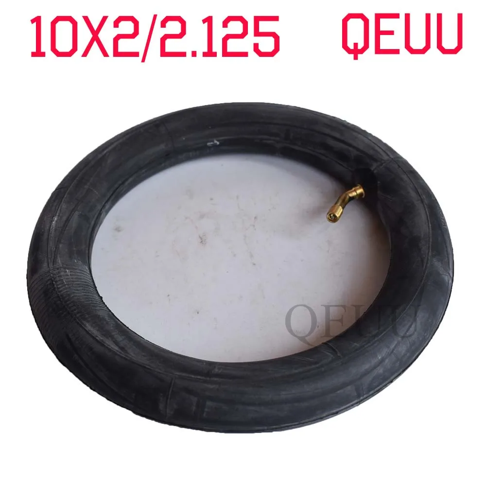 Inner Tube 10 x 2 10x2.125 with a Bent Valve fits Gas Electric Scooters E-bike 10X2 10X2.125 | Автомобили и мотоциклы