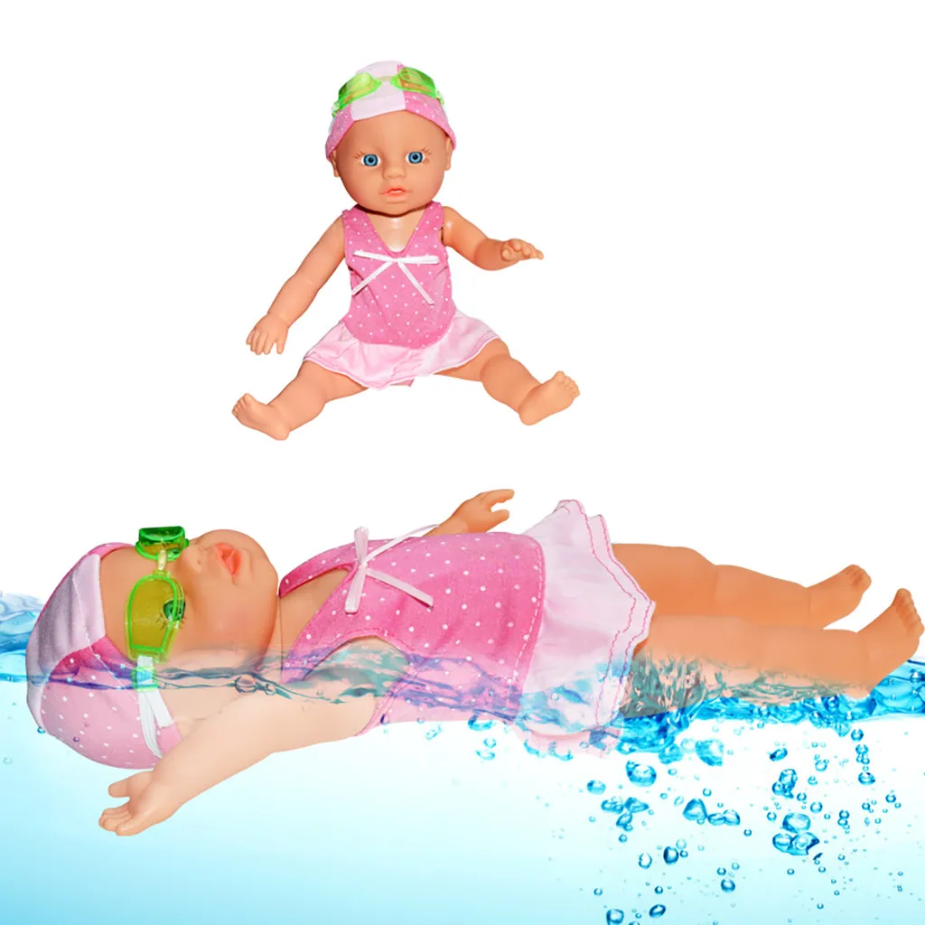 Кукла reborn baby doll водный Забавный плавательный бассейн для водонепроницаемой