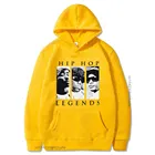 Толстовка Tupac 2pac мужская с принтом, хлопковая кофта в стиле хип-хоп, с надписью High Way To Hell Music, крутой винтажный крутой свитер, хлопковые свитшоты