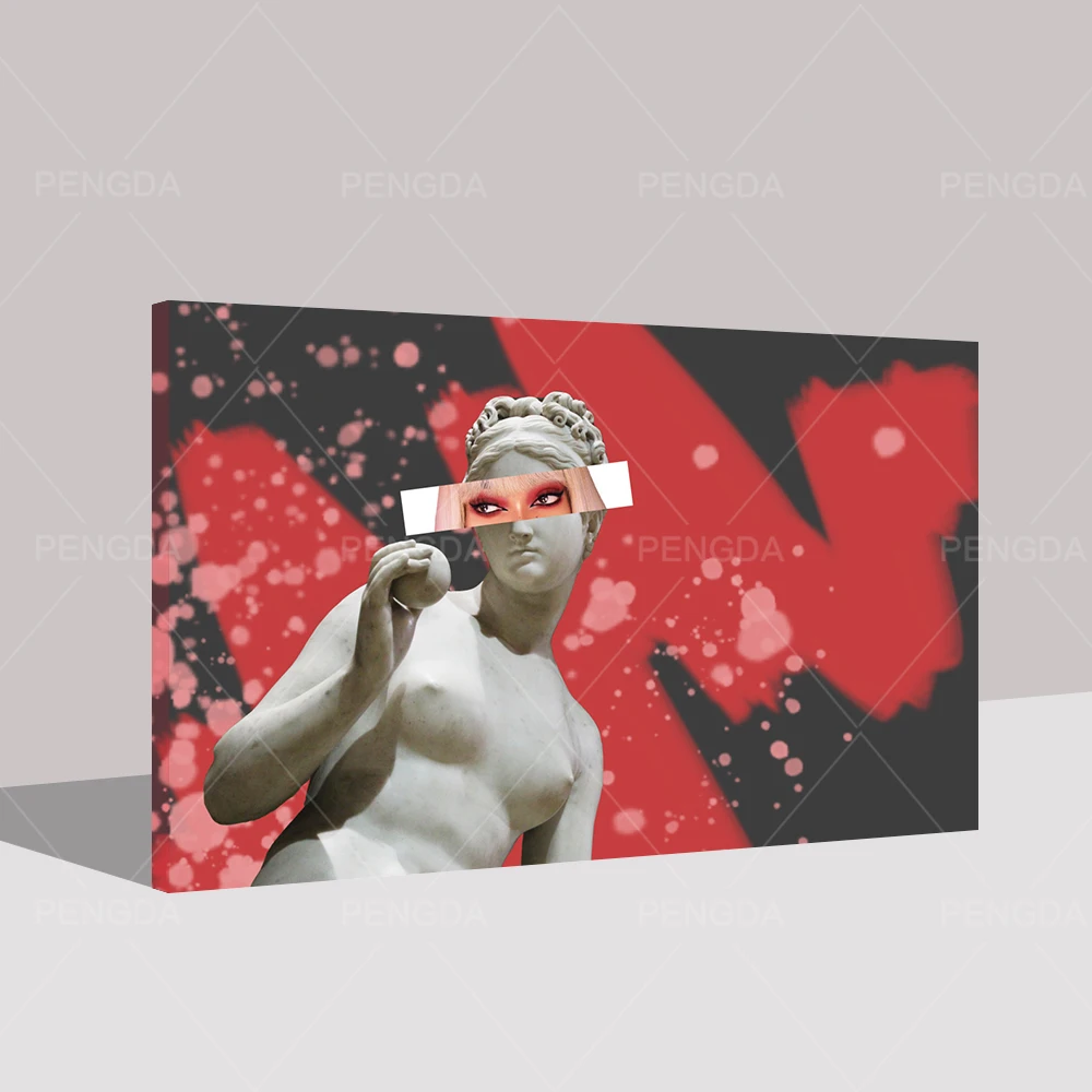 Домашний декор обнаженная скульптура модульный постер настенные картины