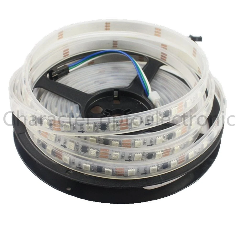 RGB-лента WS2811 5050 SMD 12 В постоянного тока 30/60 светодиодов/м светодиодные пиксели