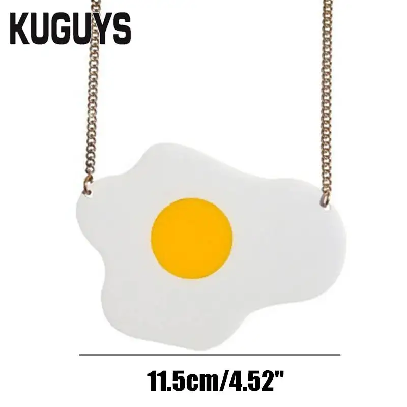 NECKLACE KUGUYS милые летние сережки-палочки для мороженого для женщин, блестящие акриловые длинные серьги-капли, модные ювелирные изделия, трендовые аксессуары - Окраска металла: NECKLACE