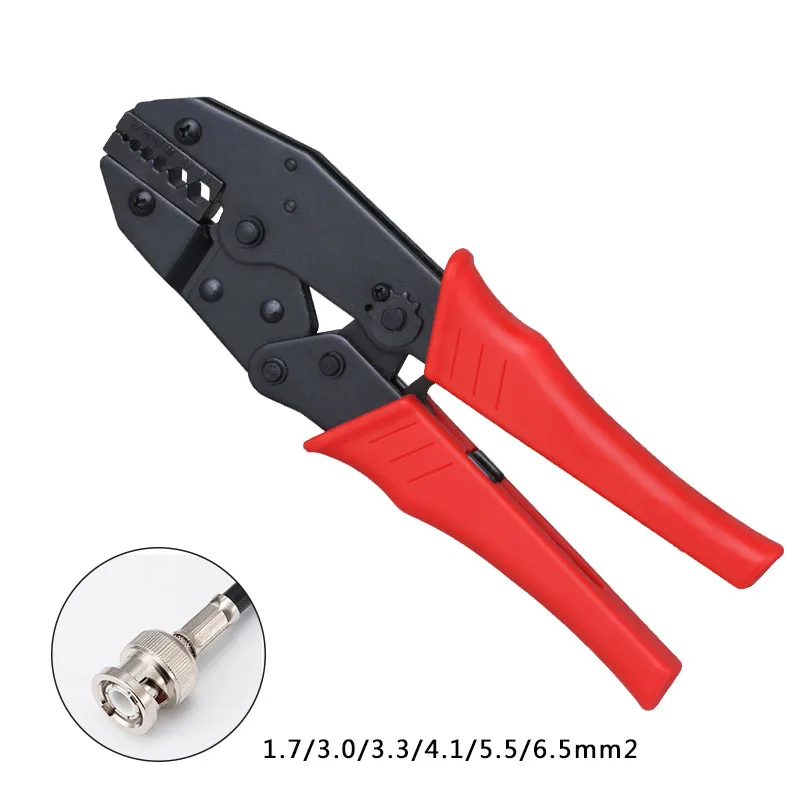 Коаксиальный кабель RG55 RG58 RG59 RG62 обжимной инструмент SMA/BNC соединители обжимные