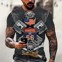 2021 stylish and handsome mens 3d printed t shirt summer hip hop style t shirt short sleeve fashion trend t shirt tops